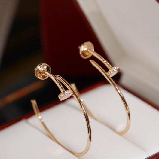 LUXEIFY JUSTE EARRINGS DIAMONDS 1.8MM