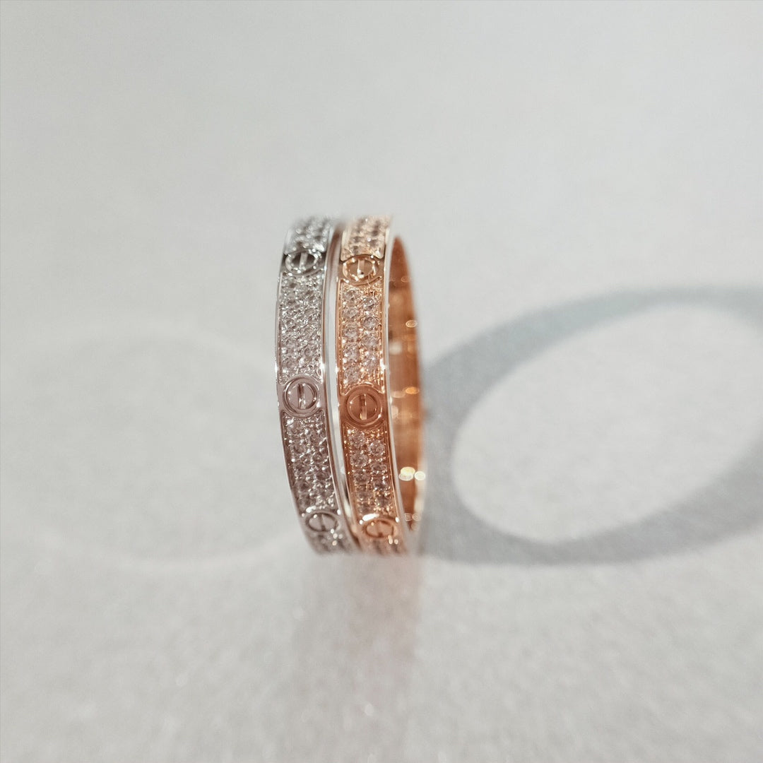LUXEIFY LOVE RING 2.65MM DIAMOND