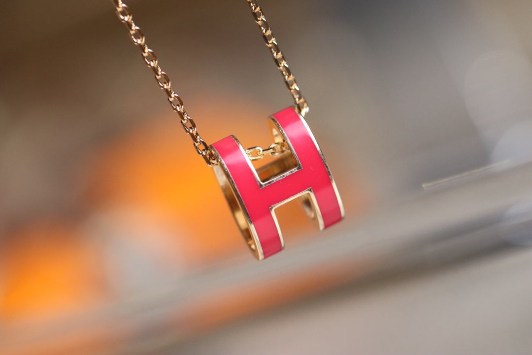 LUXEIFY POP H PEDANT PINK GOLD