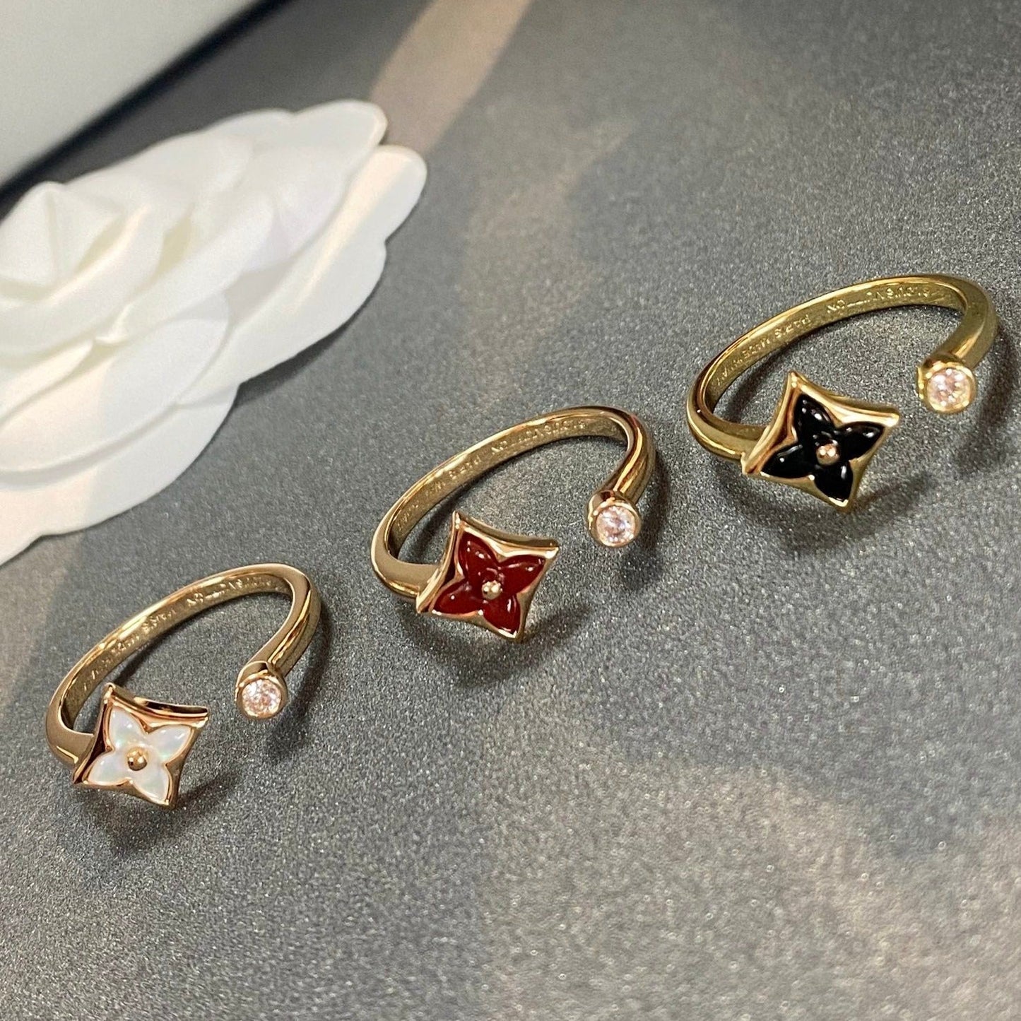 LUXEIFY STAR 1 DIAMOND OPEN RING