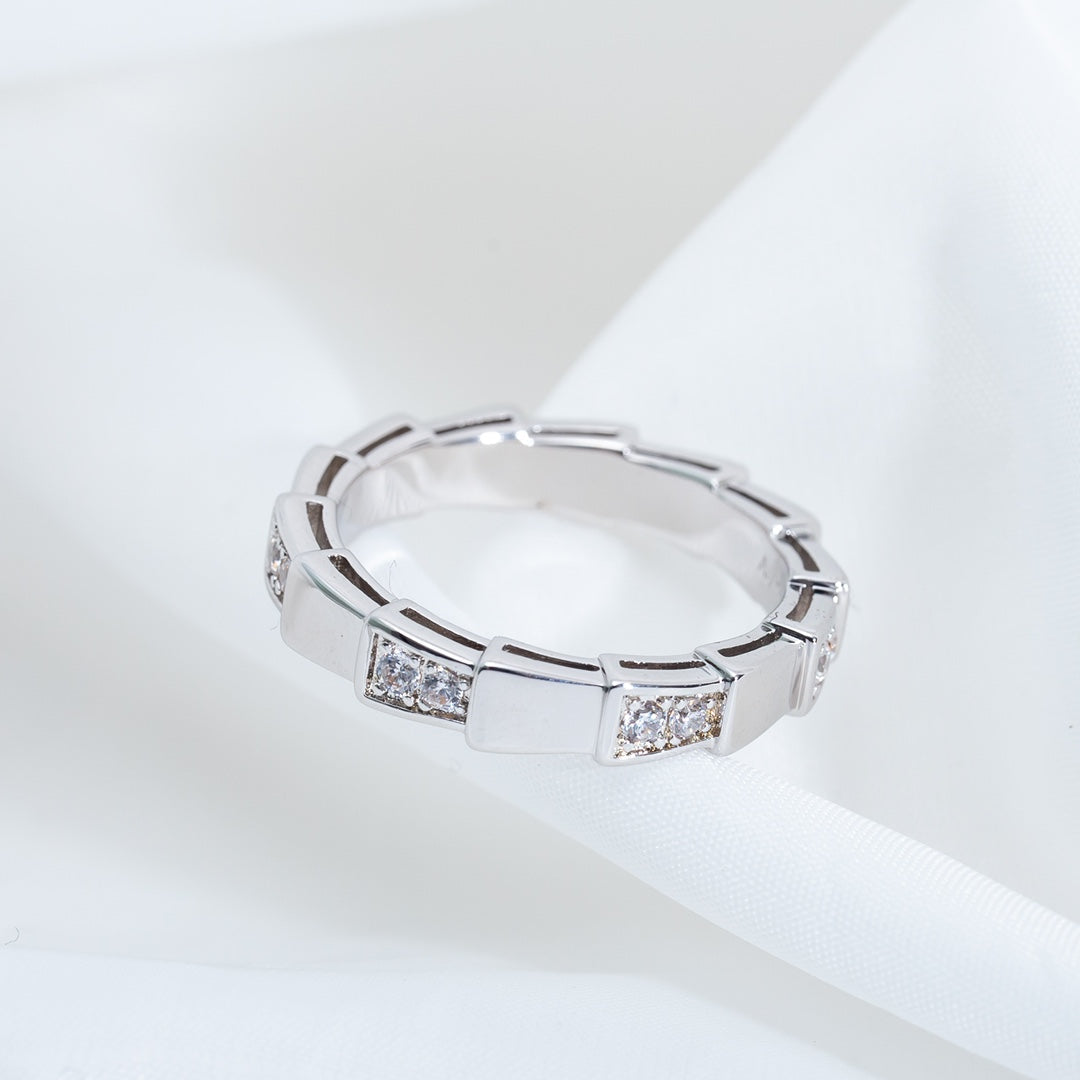 LUXEIFY SERPENTI RING SILVER 3MM