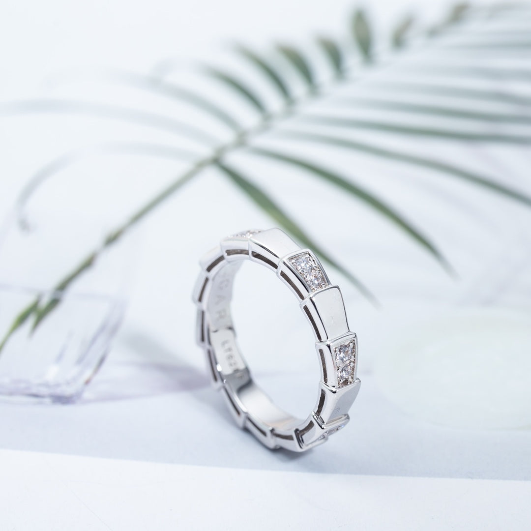 LUXEIFY SERPENTI RING SILVER 3MM