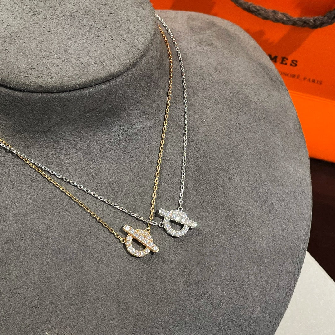 LUXEIFY ECHAPEE NECKLACE DIAMOND