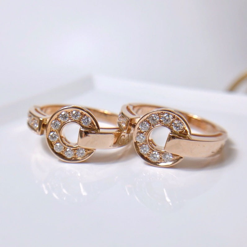 LUXEIFY DREAM RING DIAMOND PINK GOLD