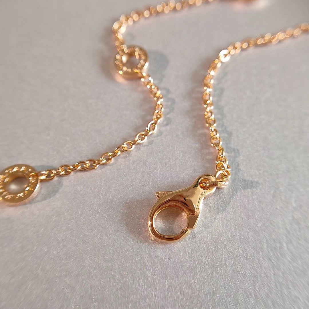 COLLAR LUXEIFY ZERO 1 ORO ROSA