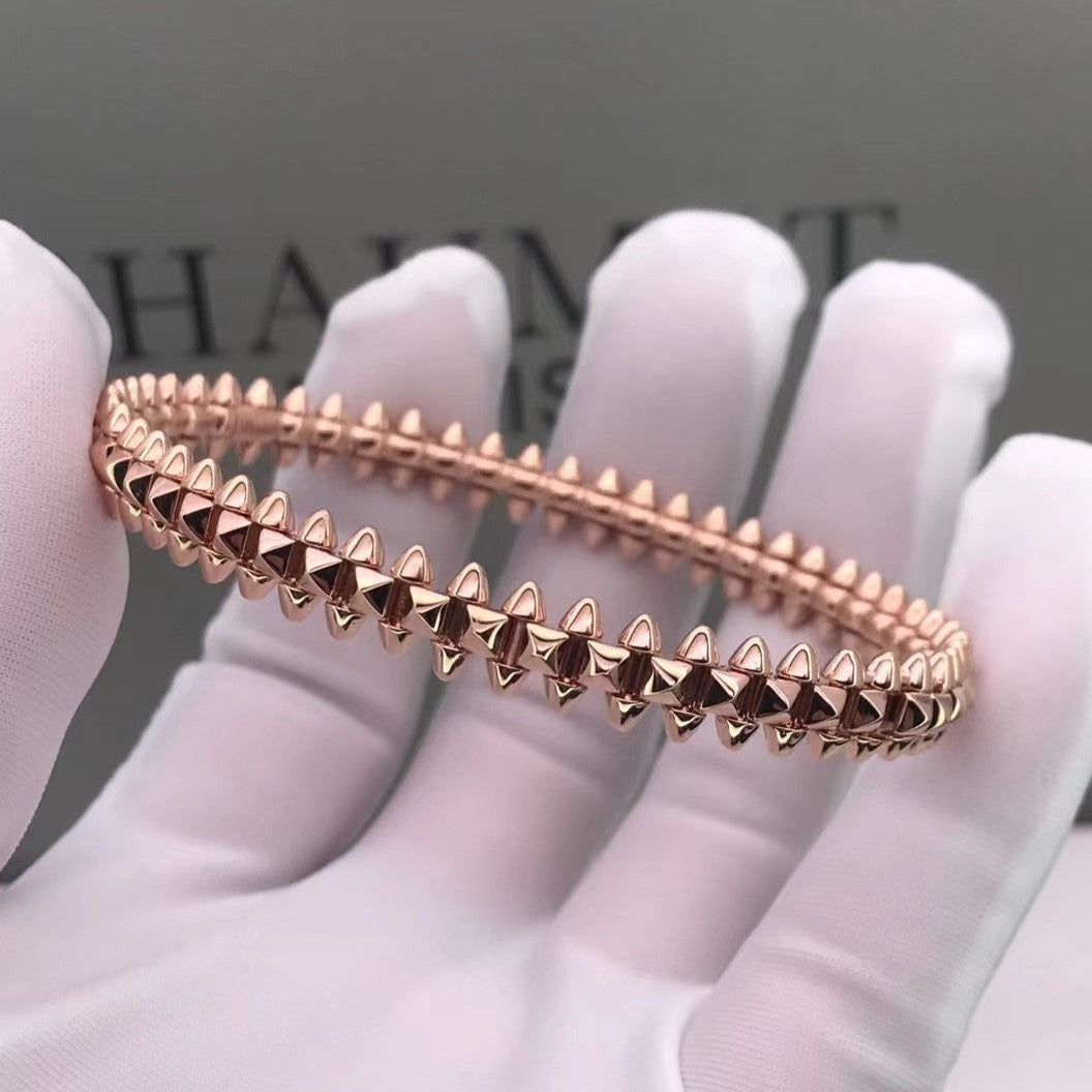 LUXEIFY CLASH PINK GOLD BRACELET