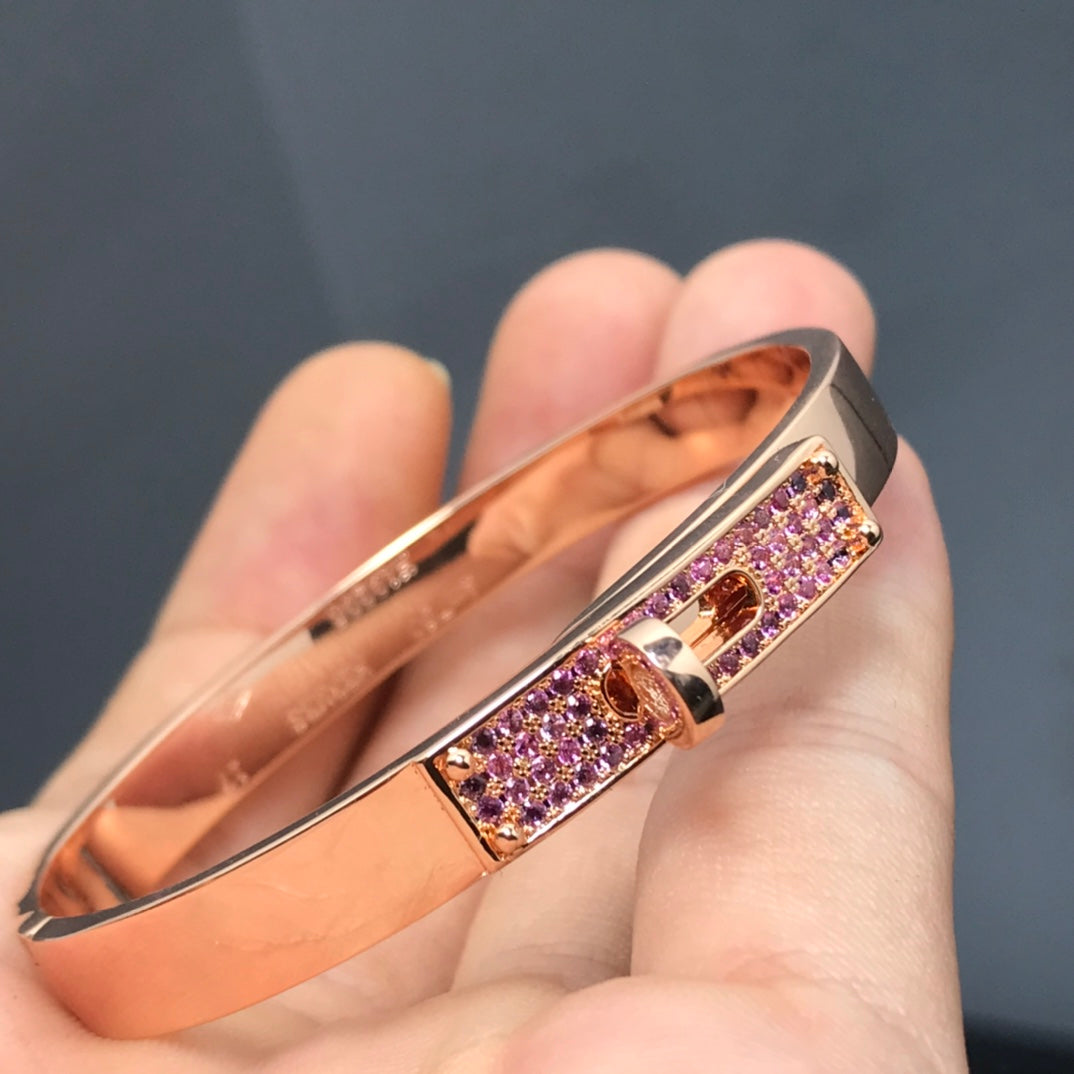 LUXEIFY KELLY BRACELET PINK DIAMOND