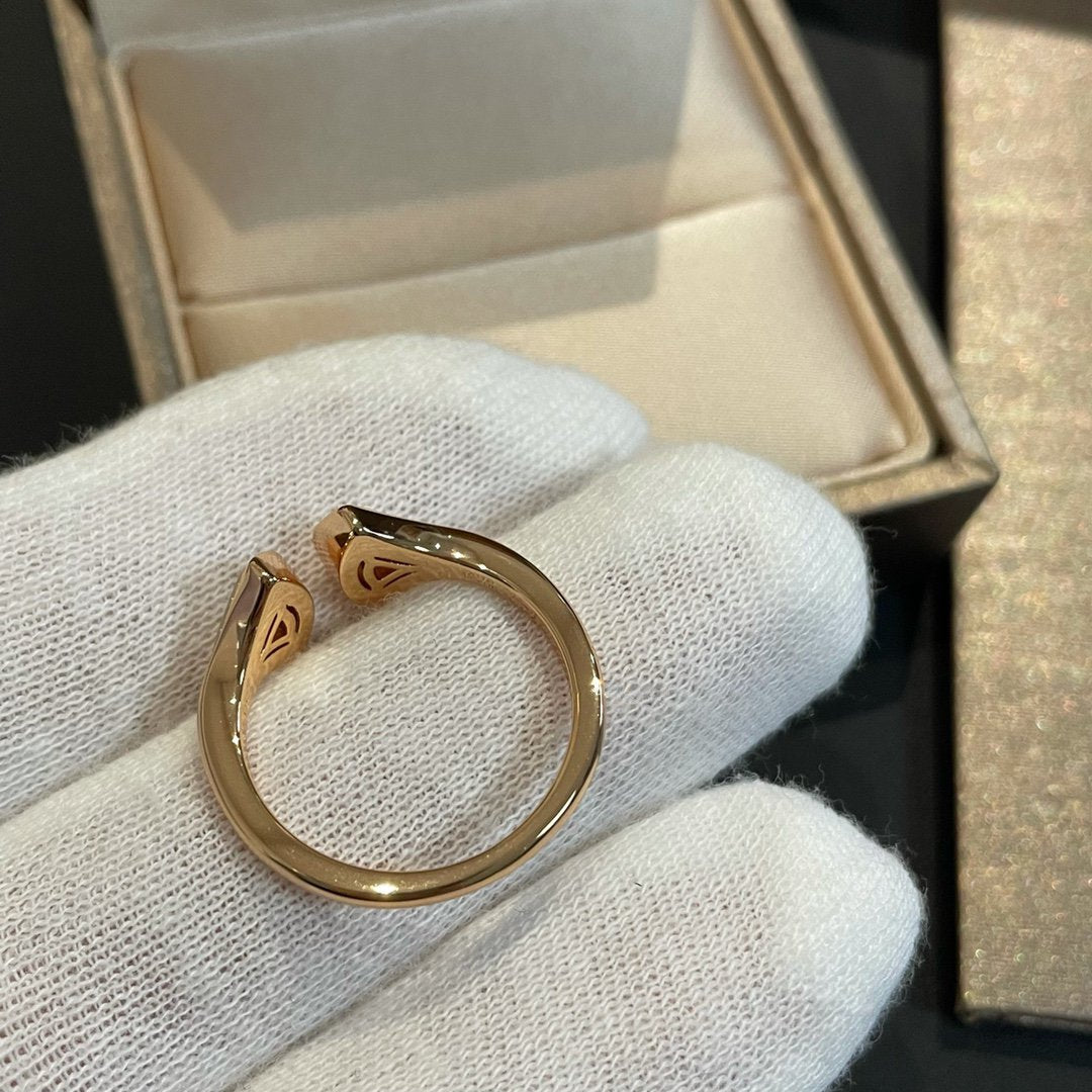 LUXEIFY DREAM MOP DIAMOND OPEN RING
