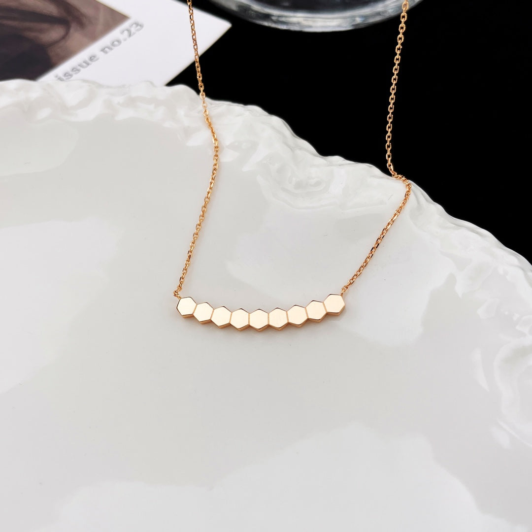 LUXEIFY BEE MY LOVE DIAMOND NECKLACE