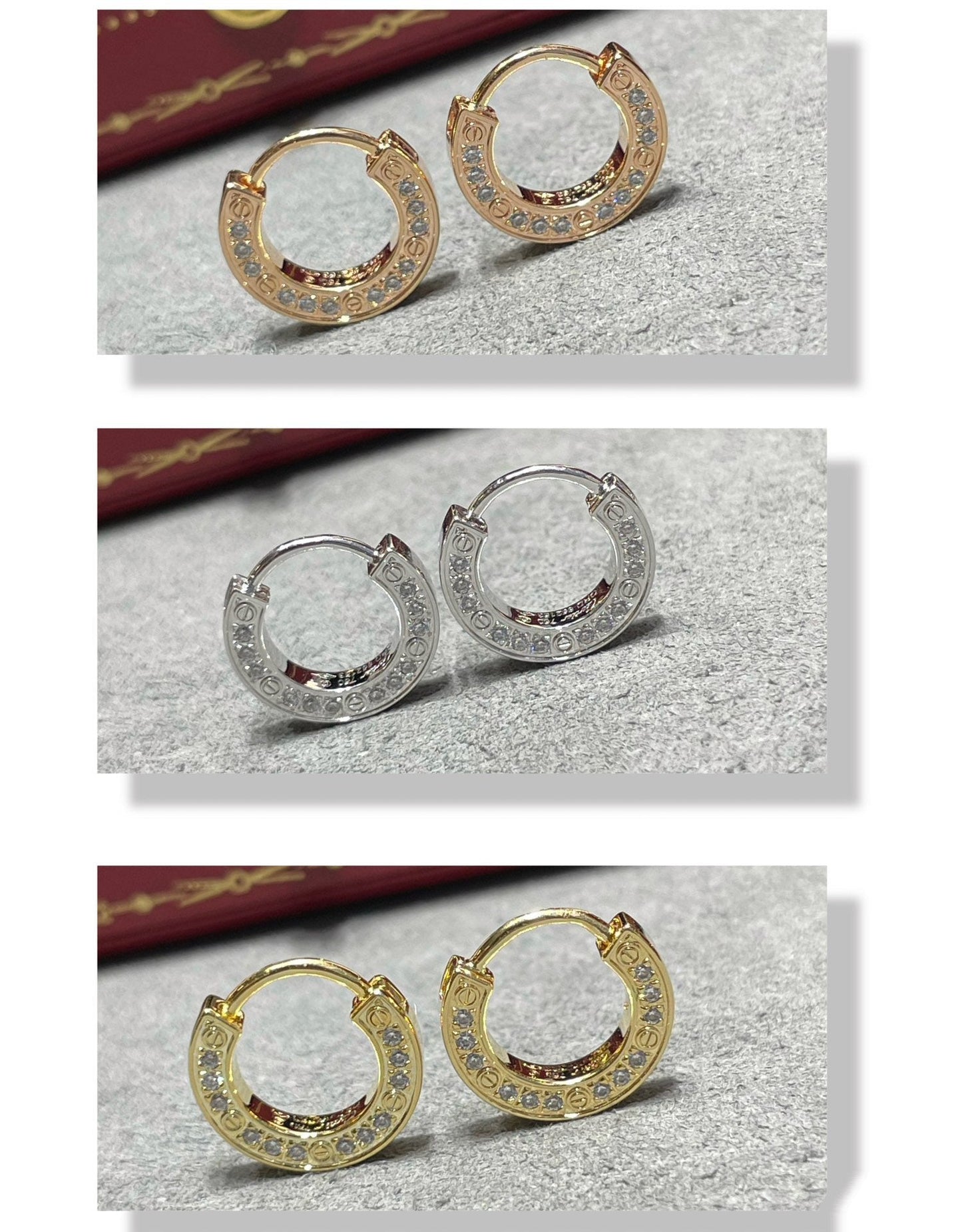 LUXEIFY LOVE DIAMOND EARRINGS