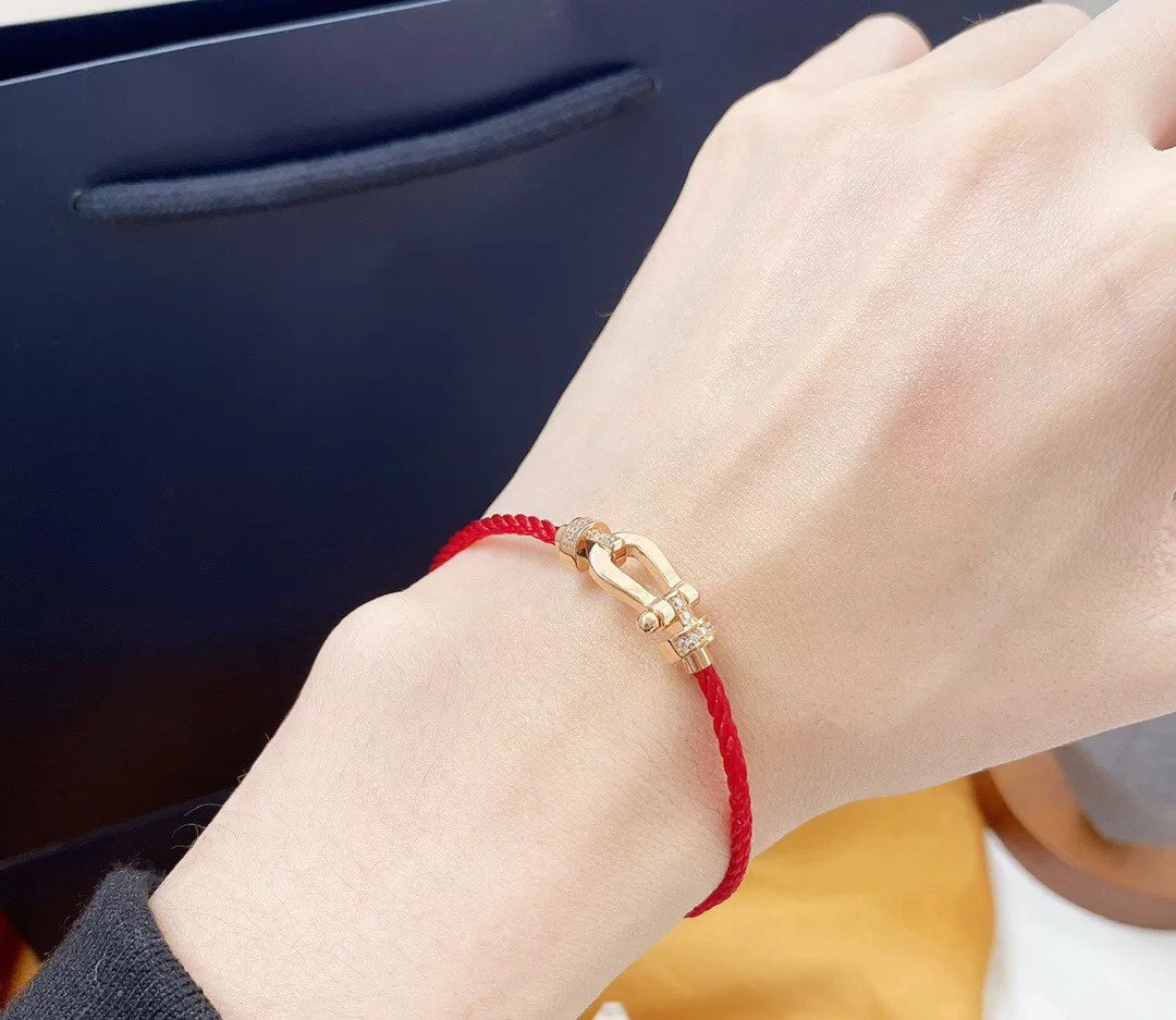 LUXEIFY FORCE 10 HALF DIAMOND PINK GOLD RED CORDERI LARGE AND MEDIUM MODEL
