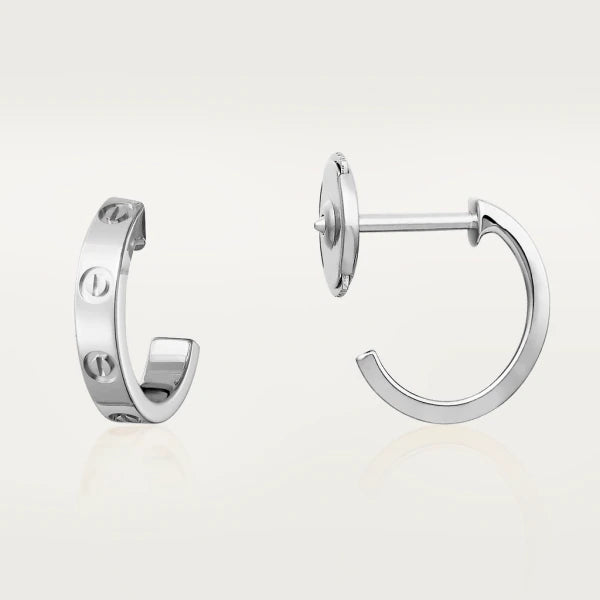 LUXEIFY LOVE EARRINGS 2.65MM SILVER