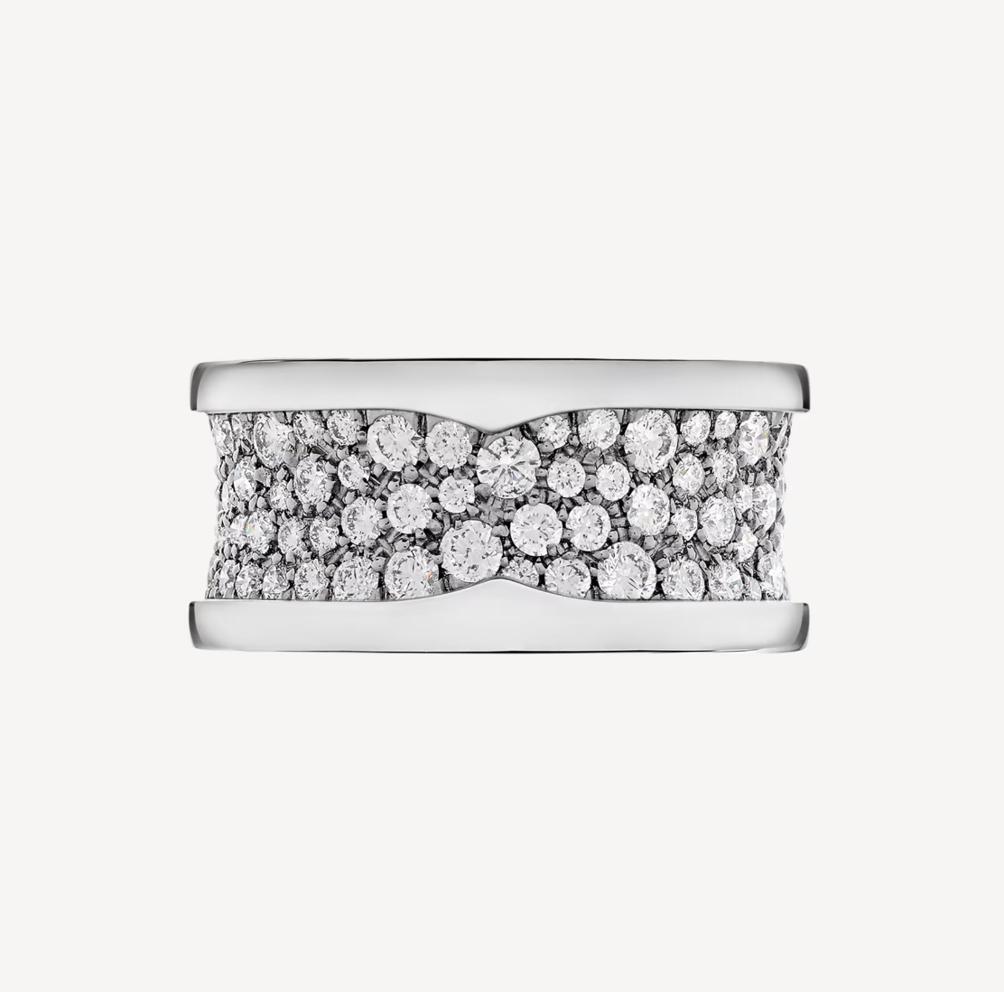 LUXEIFY ZERO 1 WITH PAVED DIAMONDS ON THE SPIRAL RING