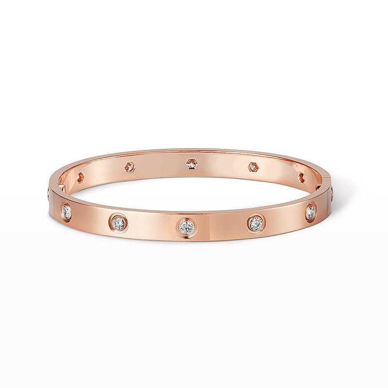 LUXEIFY LOVE BRACELET 6.1MM 10 DIAMONDS