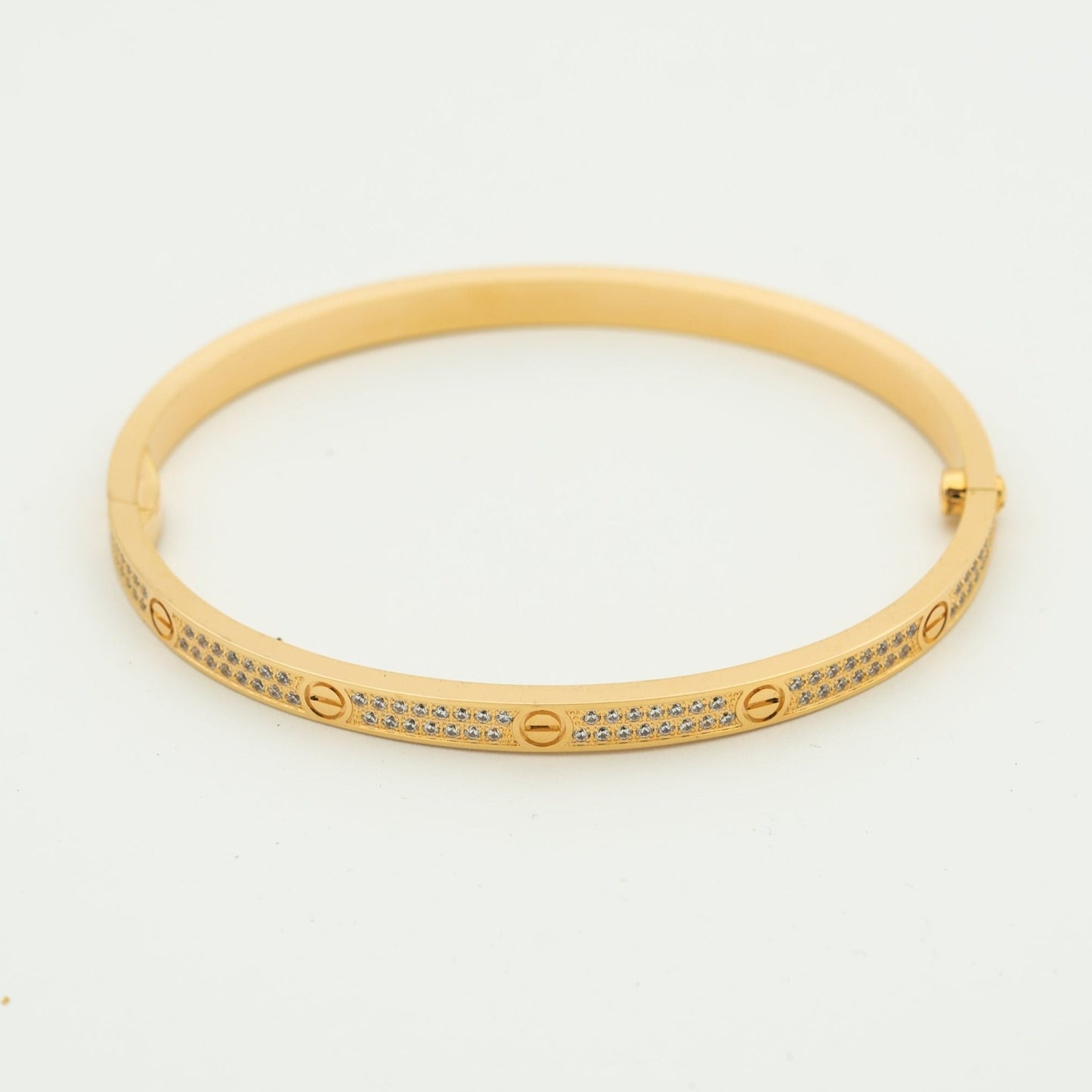 LUXEIFY LOVE BRACELET 3.65MM DIAMOND-PAVED