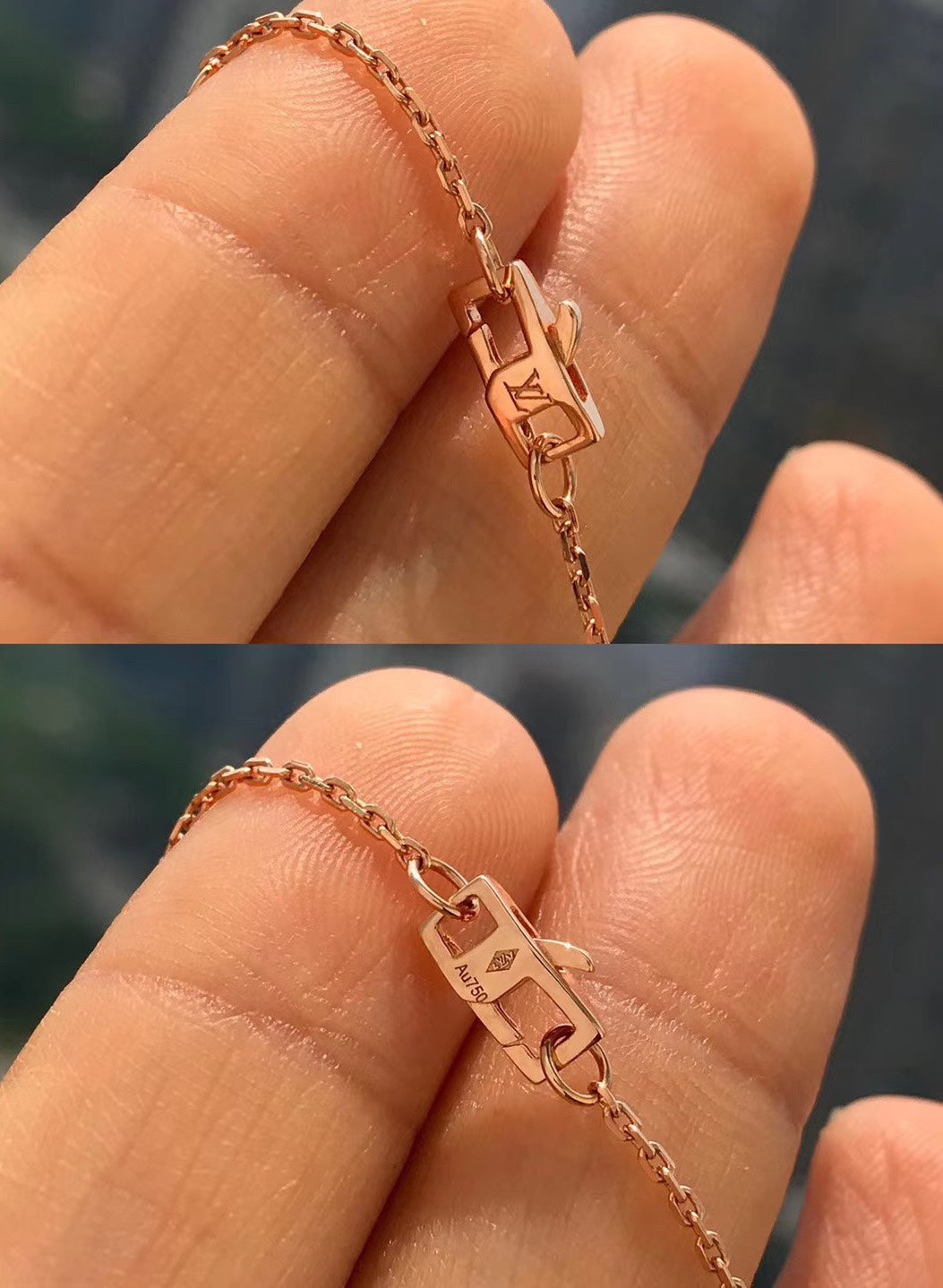 LUXEIFY BLOSSOM PENDANT PINK GOLD AND DIAMOND