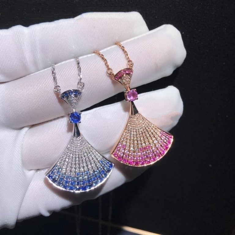 LUXEIFY DREAM NECKLACK DIAMOND PINK GOLD
