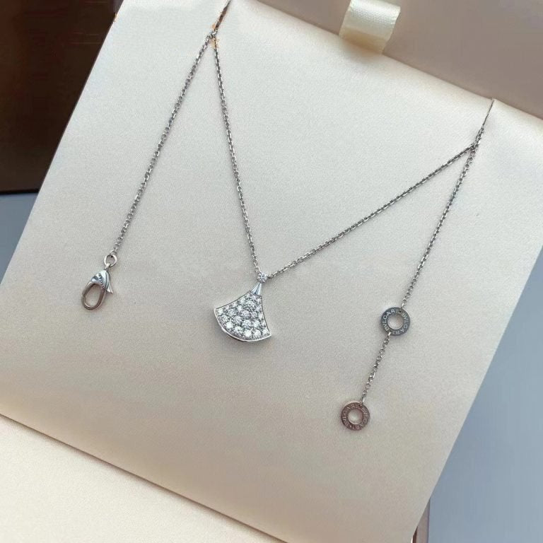 LUXEIFY DREAM NECKLACE SILVER DIAMOND