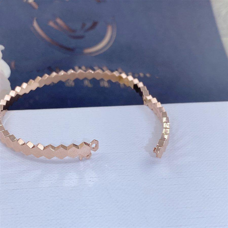 LUXEIFY BEE LOVE PINK GOLD BRACELET