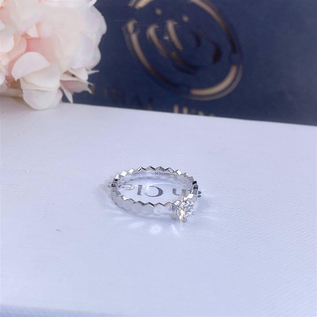LUXEIFY BEE LOVE RING SILVER 1 DIAMOND