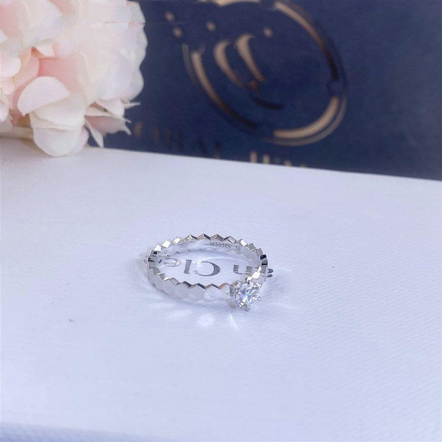 LUXEIFY BEE LOVE RING SILVER 1 DIAMOND