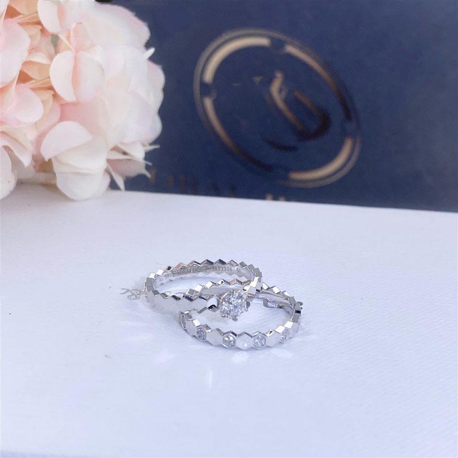 LUXEIFY BEE LOVE RING SILVER 1 DIAMOND
