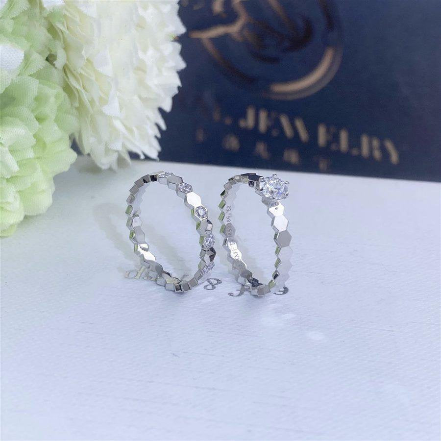 LUXEIFY BEE LOVE RING SILVER 1 DIAMOND