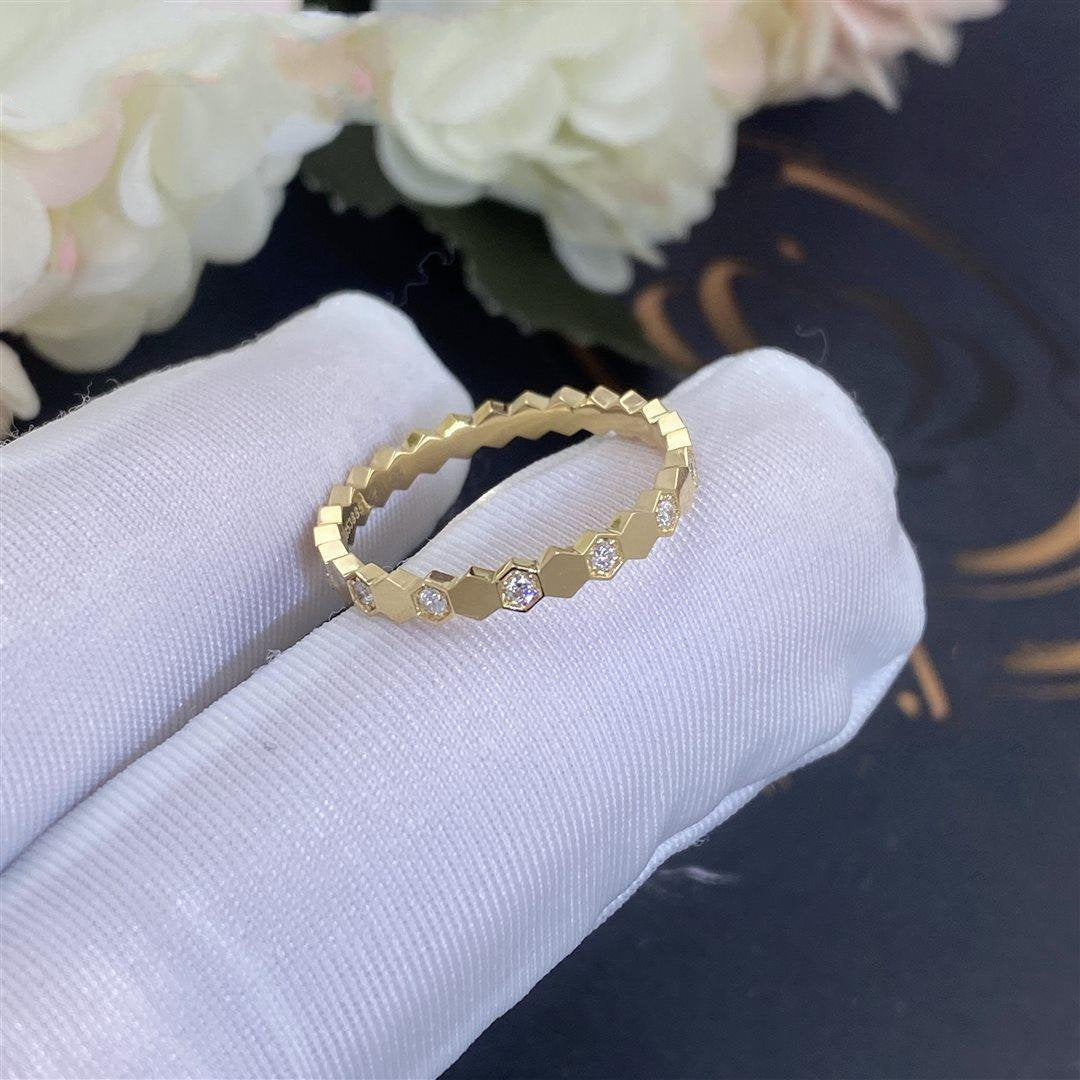 LUXEIFY BEE LOVE RING GOLD DIAMOND