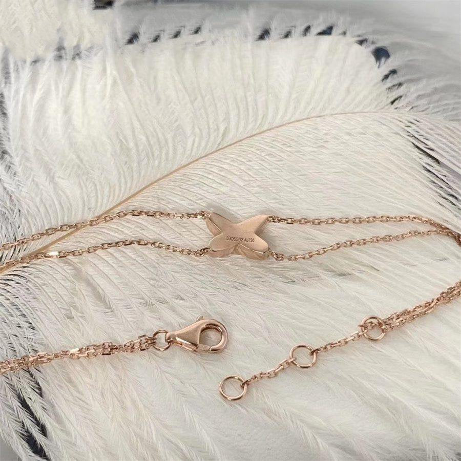 LUXEIFY JEUX BRACELET PINK GOLD DIAMOND