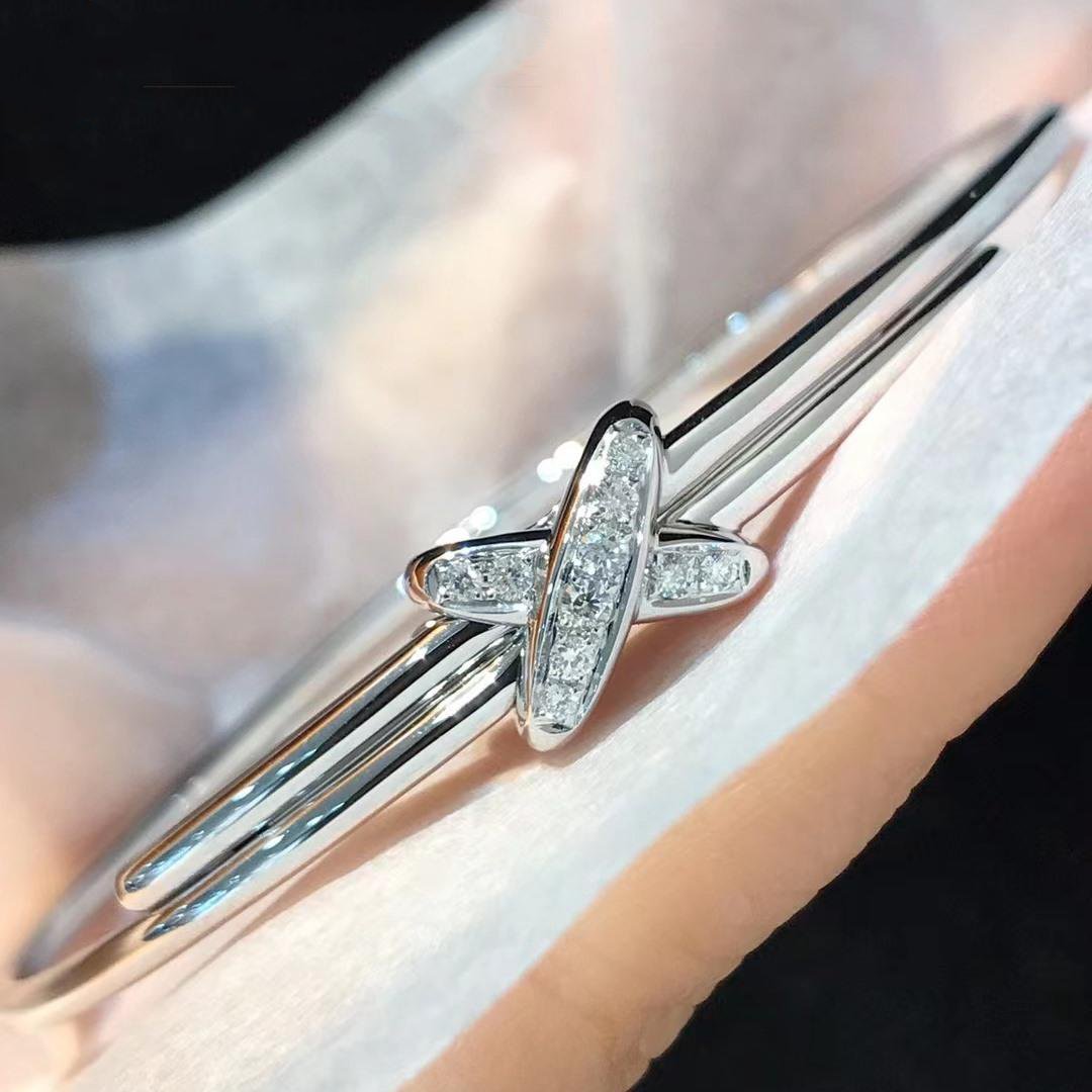 LUXEIFY JEUX DE BRACELET SILVER DIAMONDS