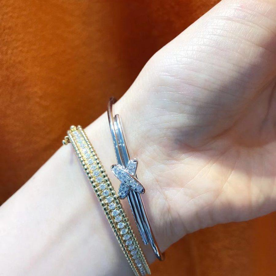 LUXEIFY JEUX DE BRACELET SILVER DIAMONDS