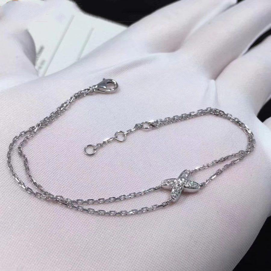 LUXEIFY JEUX BRACELET SILVER DIAMOND