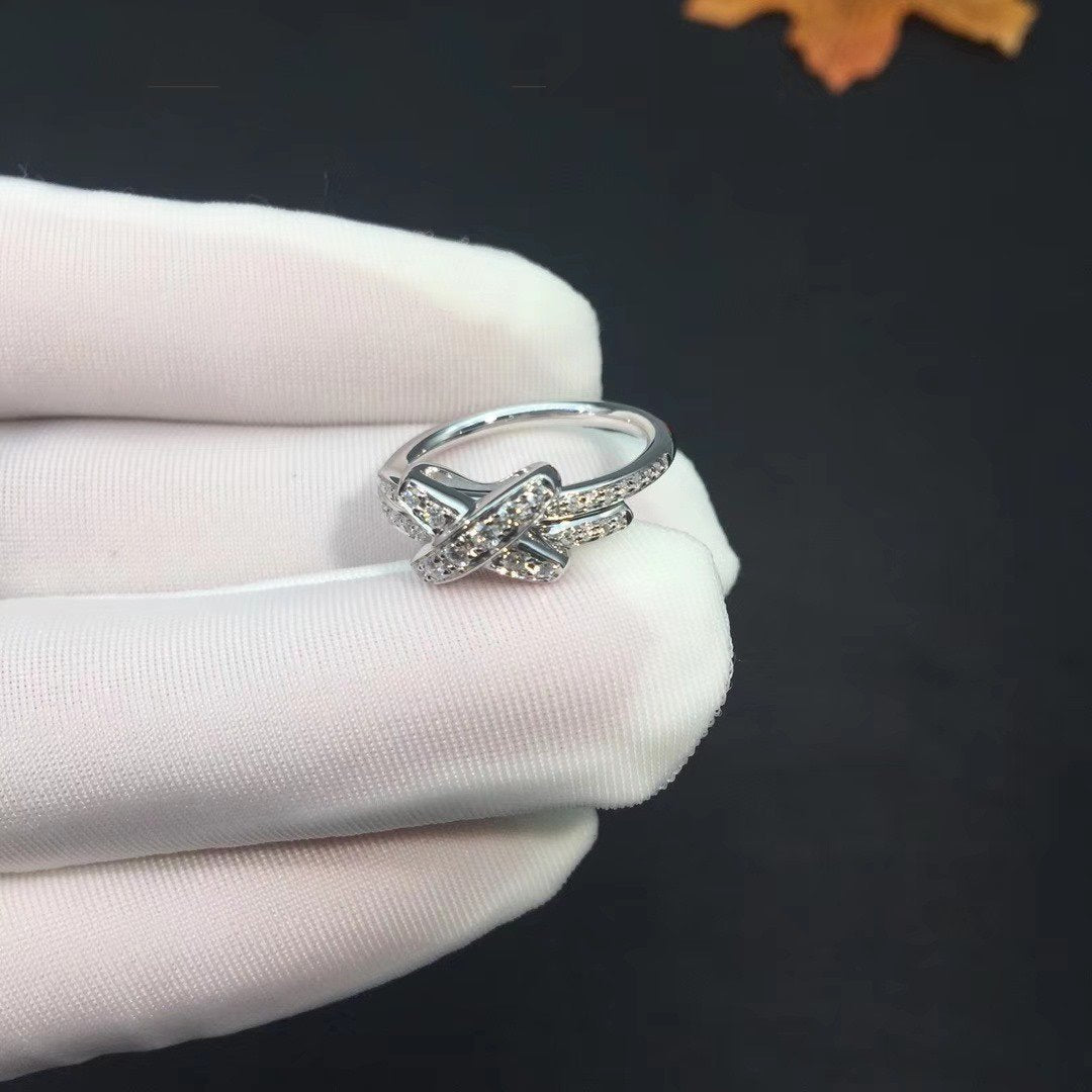 LUXEIFY JEUX DE SILVER DIAMOND RING