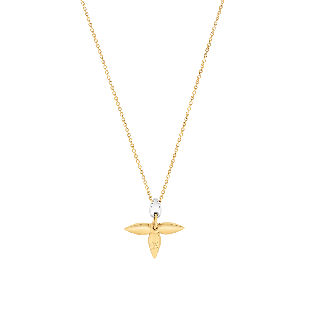 LUXEIFY LOUISETTE PEDANT GOLD NECKLACE