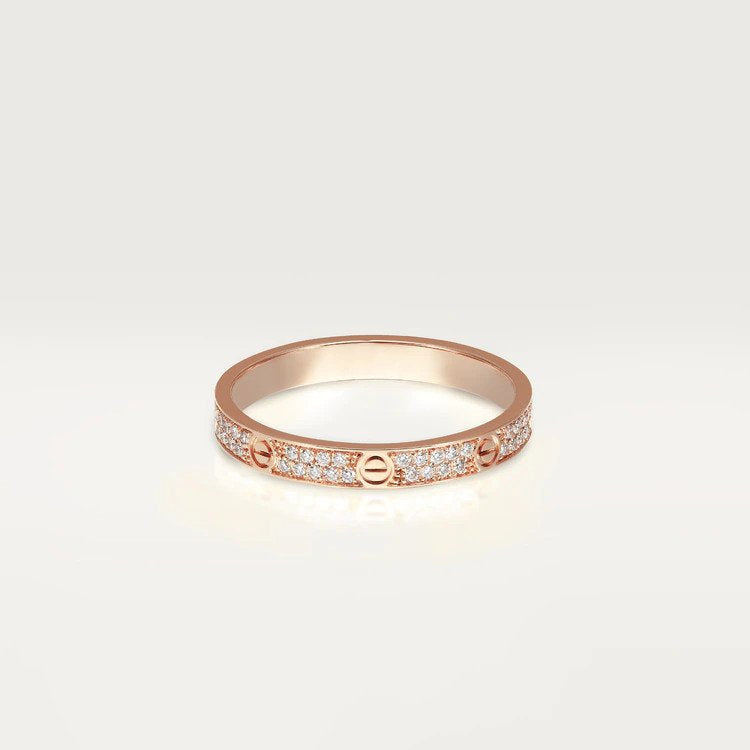 LUXEIFY LOVE RING 2.65MM DIAMOND