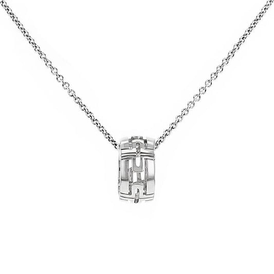 LUXEIFY PARENTESI NECKLACE SILVER