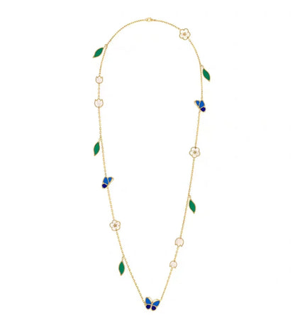 2026 NEW STYLE LUCKY SPRING GOLD MOTIFS NECKLACE