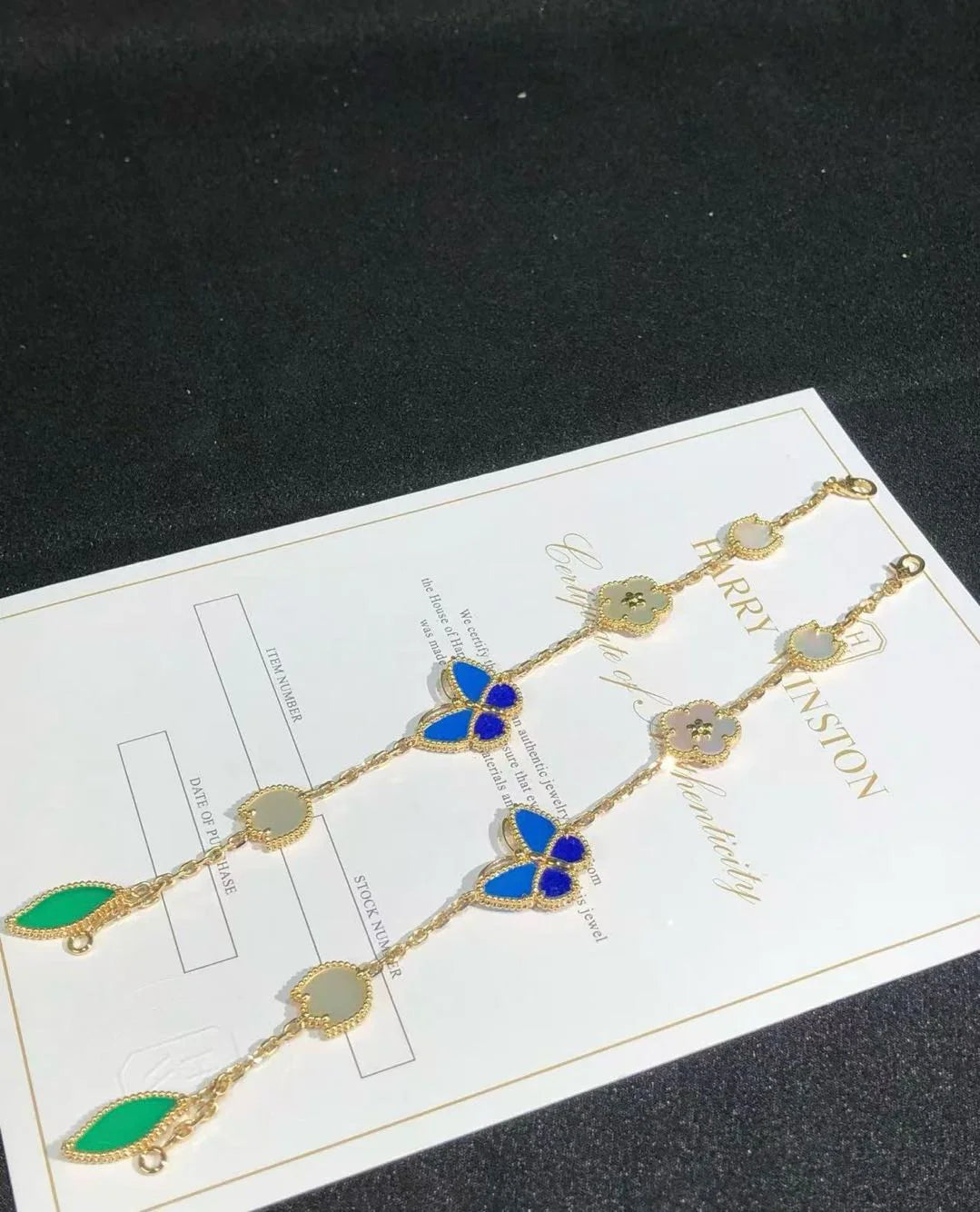 2026 New Arrival LUCKY SPRING CLOVER 5 MOTIF BRACELET