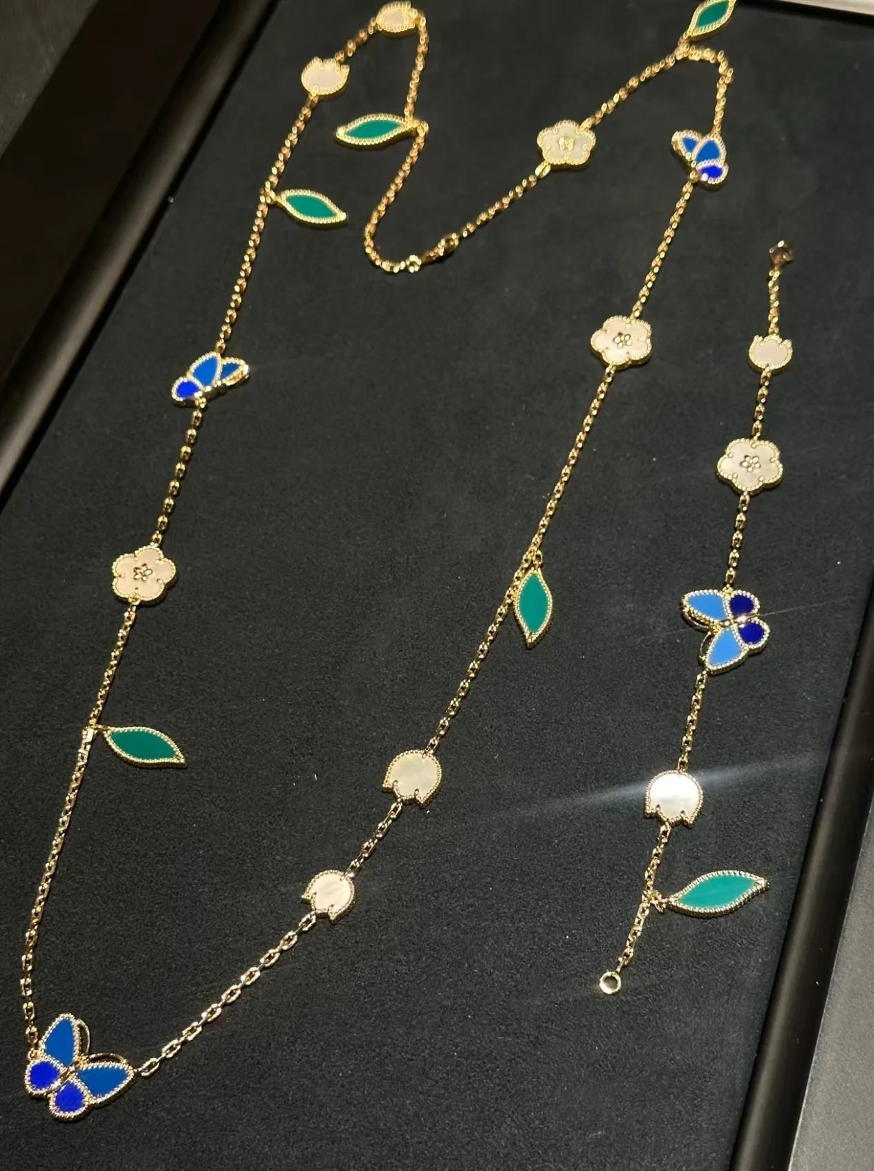 2026 NEW STYLE LUCKY SPRING GOLD MOTIFS NECKLACE