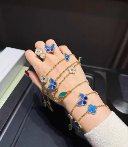 2026 New Arrival LUCKY SPRING CLOVER 5 MOTIF BRACELET