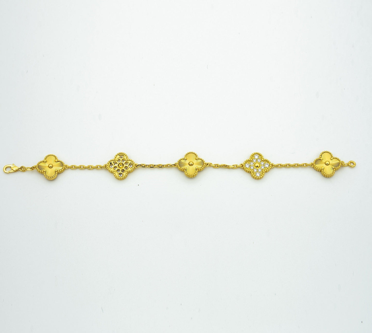 CLOVER 5 MOTIF LASER BRACELET COLLECTION