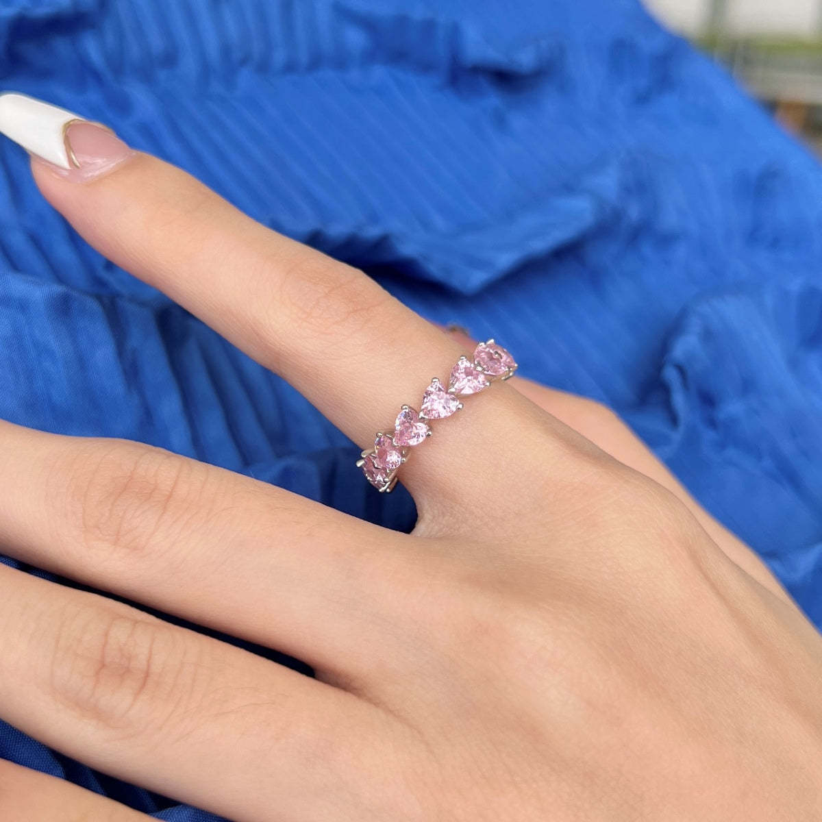 [HOT]0.25 Carat Radiant Romance Heart Cut Lover Ring