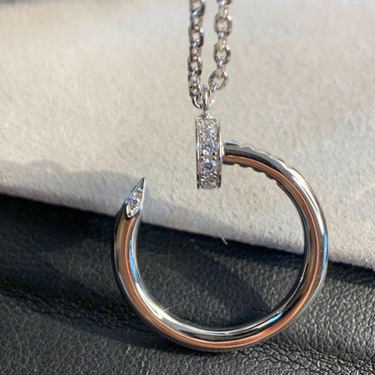 LUXEIFY JUSTE NECKLACE SILVER