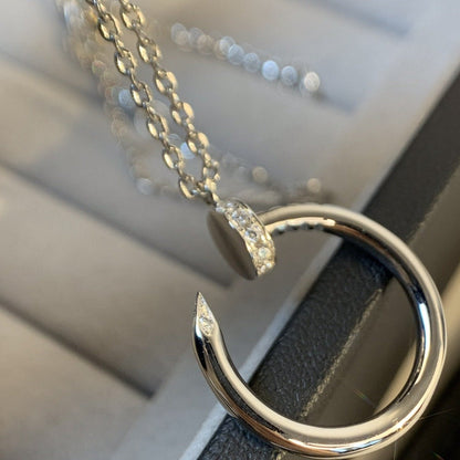 LUXEIFY JUSTE NECKLACE SILVER