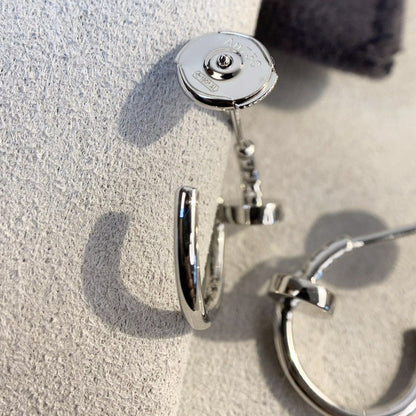 LUXEIFY JUSTE EARRINGS SILVER