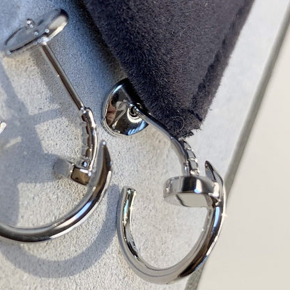 LUXEIFY JUSTE EARRINGS SILVER