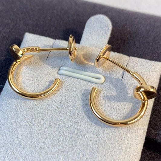 LUXEIFY JUSTE EARRINGS PINK GOLD