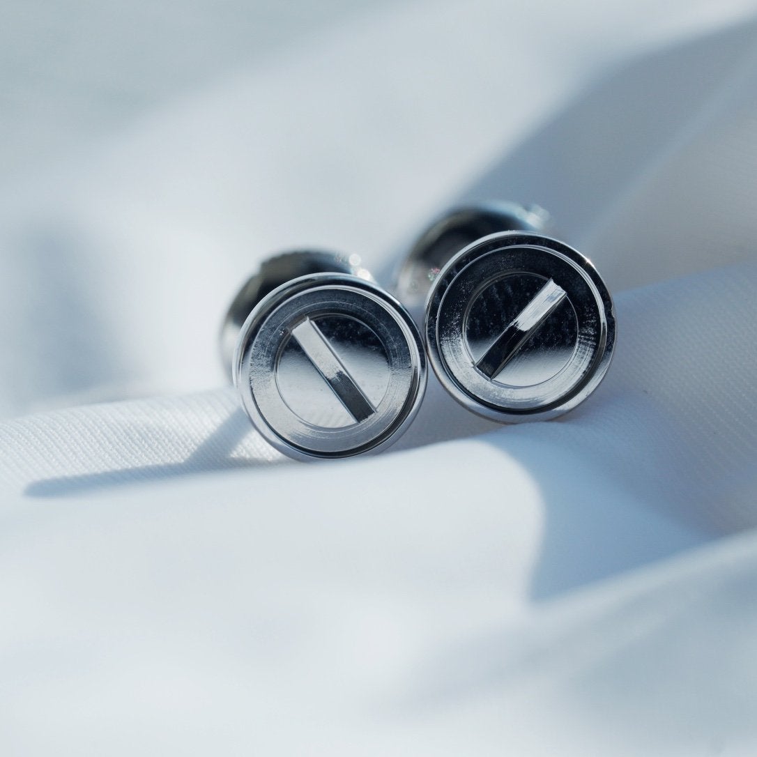 LUXEIFY LOVE EARRINGS SILVER 10MM