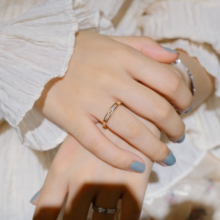 LUXEIFY LOVE RING 2.65MM DIAMOND