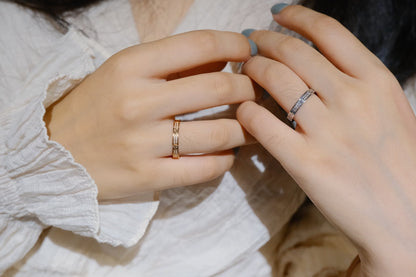 LUXEIFY LOVE RING 2.65MM DIAMOND